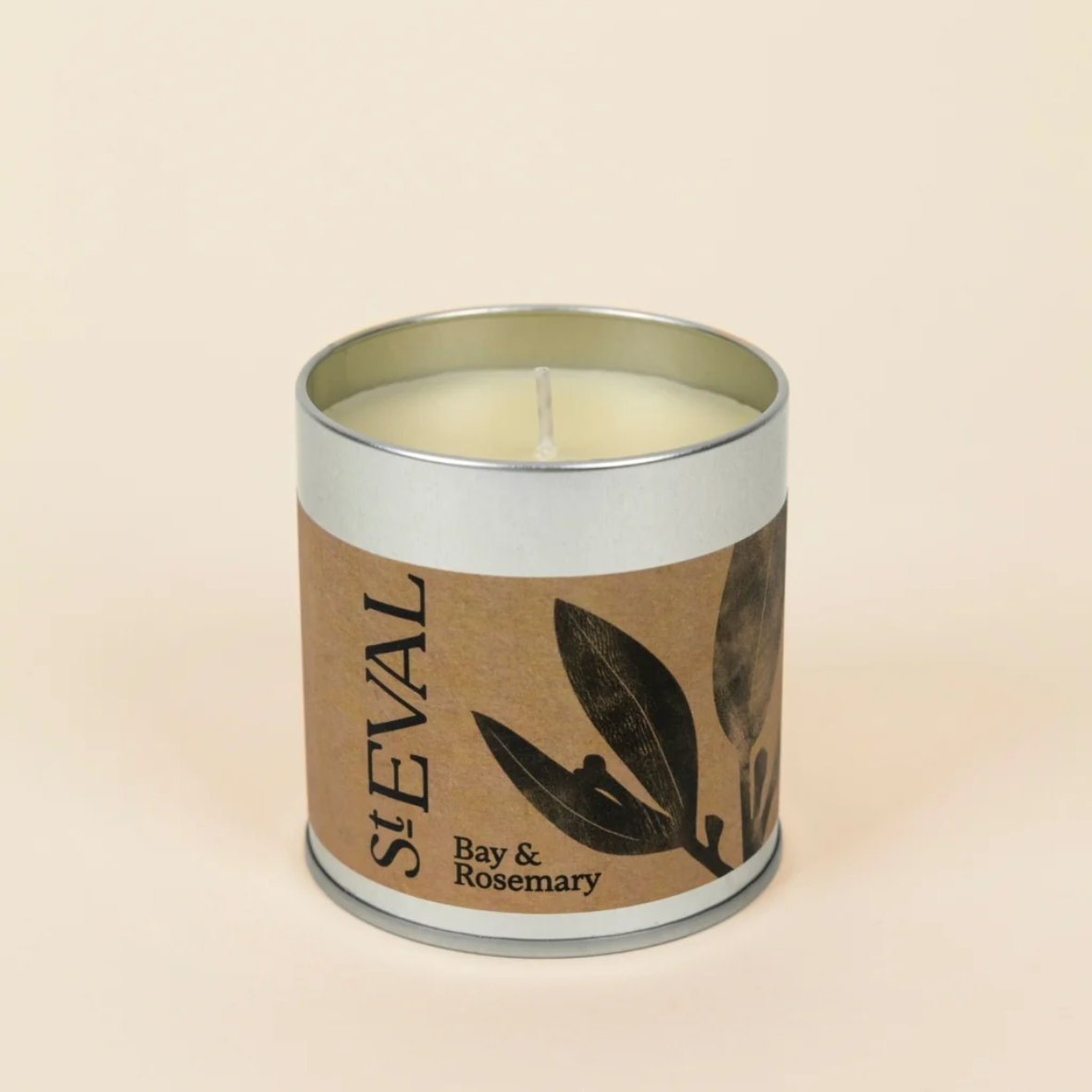Bay and Rosemary Tin Candle