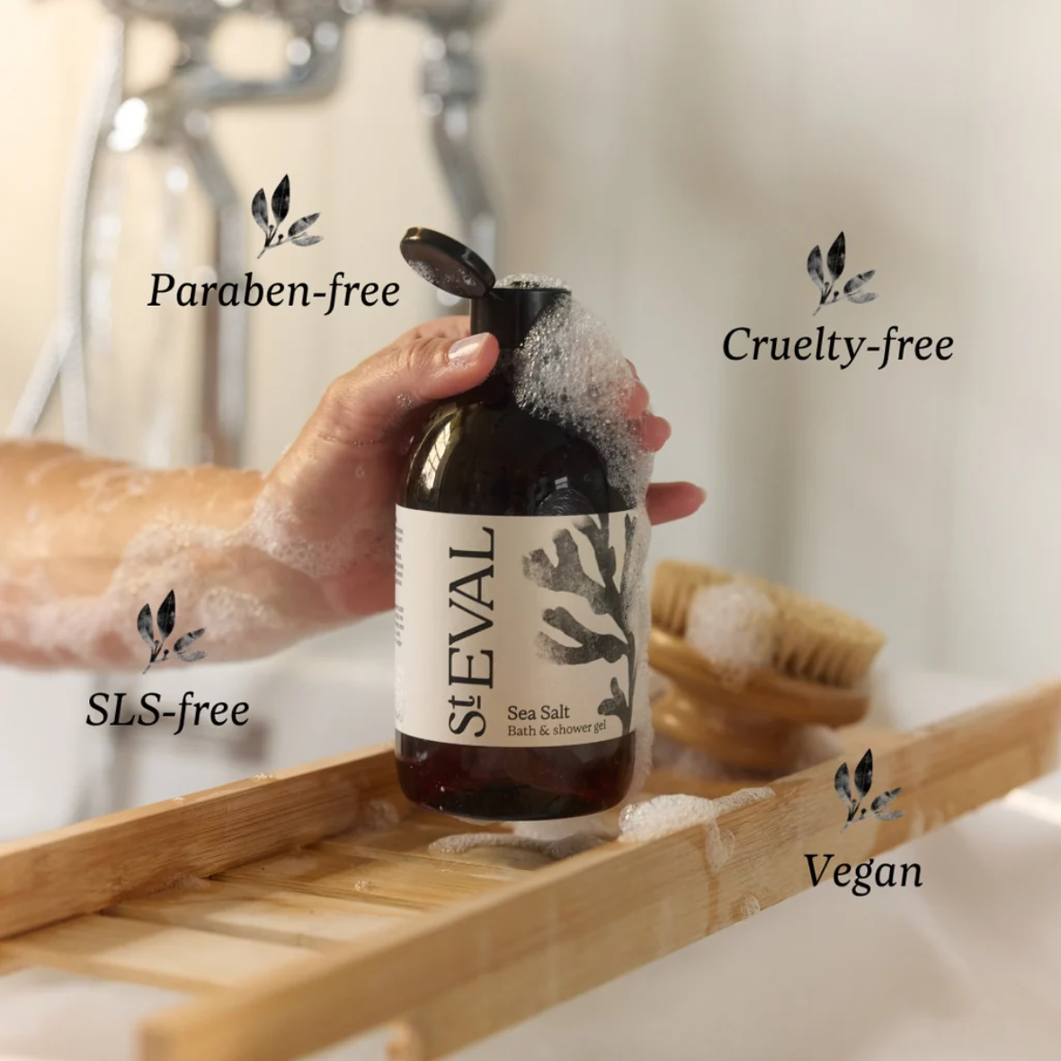 Sea Salt Bath and Shower Gel