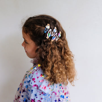 Chubby Shooting Star Mini Hair Clips