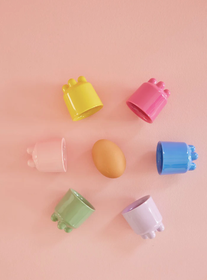 Melamine Egg Cups - Multicolor