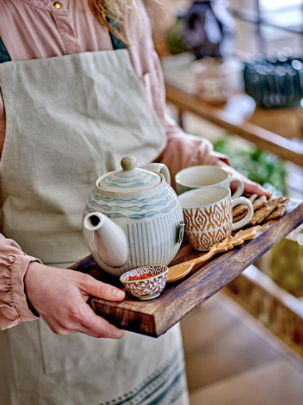 Blue Maple Teapot