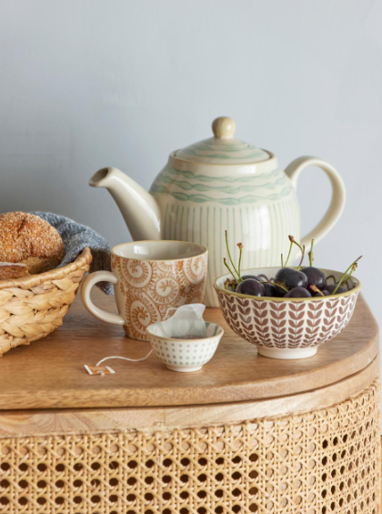 Blue Maple Teapot