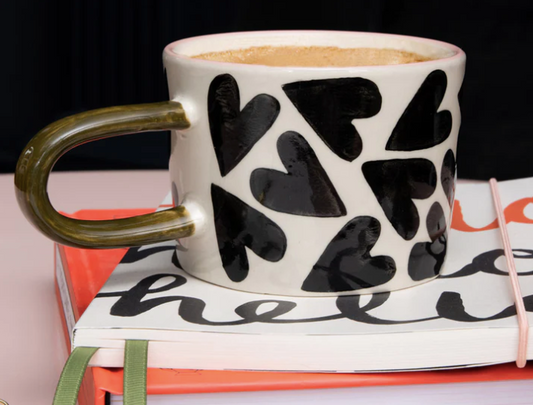 Mono Heart Mug