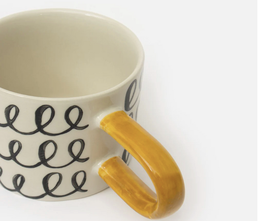 Mono Squiggle Mug
