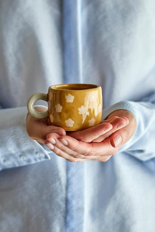 Nini Cup, Brown, Stoneware