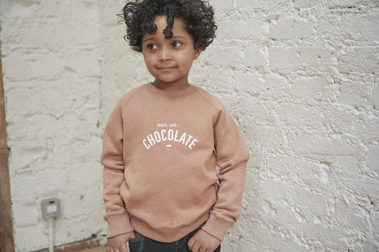 "Peace, Love and Chocolate" Sweatshirt