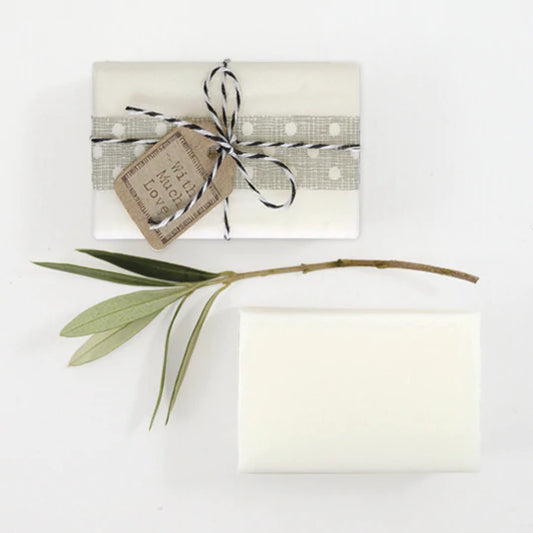 String Tied Soap - With Much Love