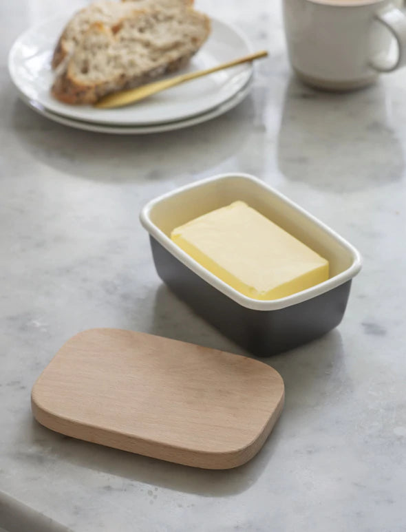 Enamel Butter Dish