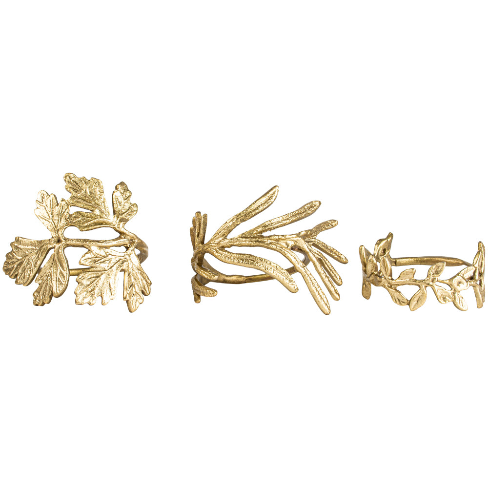 Leaf Napkin Holder Set Of 3
