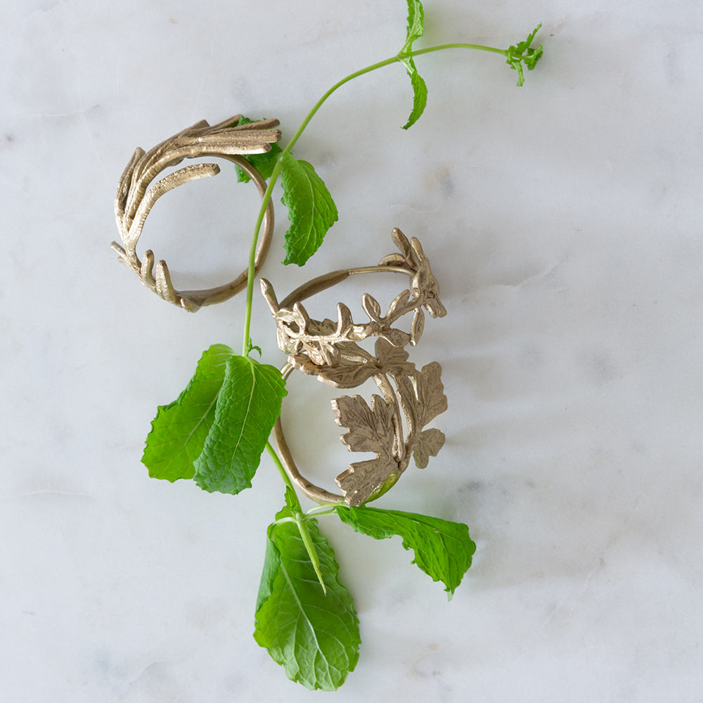 Leaf Napkin Holder Set Of 3
