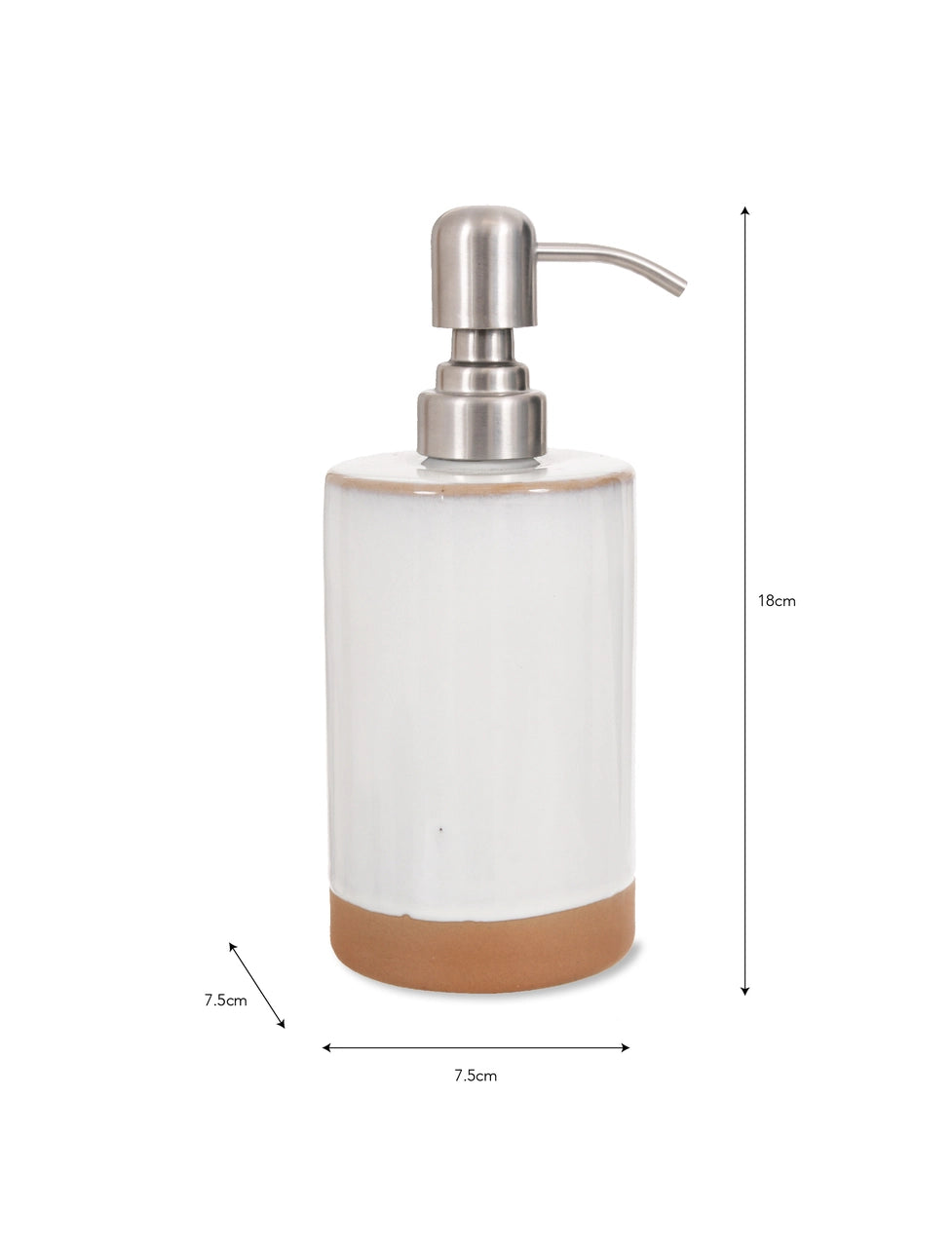 Vathy Ceramic Soap Dispenser