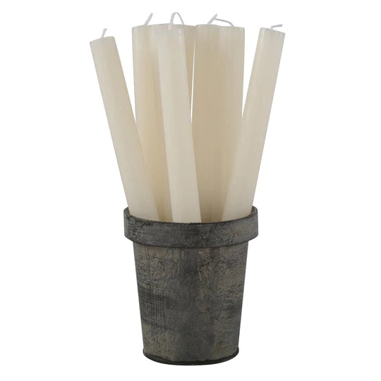 Rustic Dinner Candles