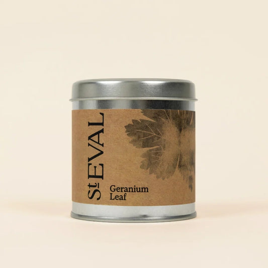 Geranium Leaf Tin Candle