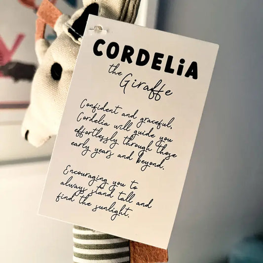 Cordelia the Giraffe