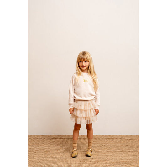 Gold Layered Tutu with Gold Moon and Stars