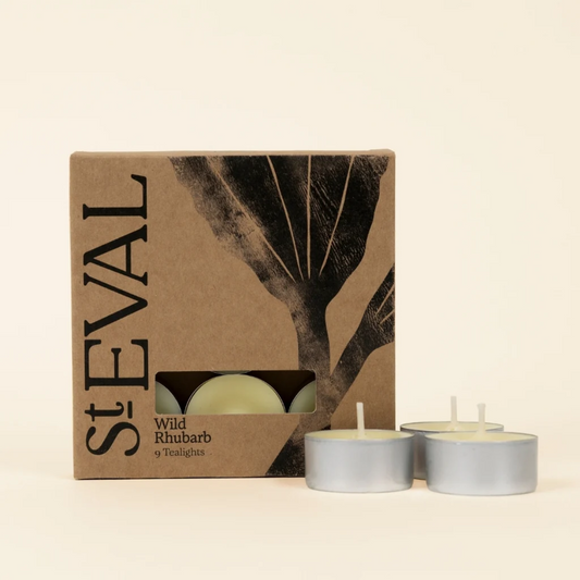 Wild Rhubarb Scented Tealights