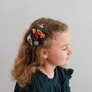 Woodland Pals Mini Hair Clips