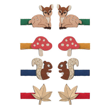 Fawn and Friends Mini Hair Clips