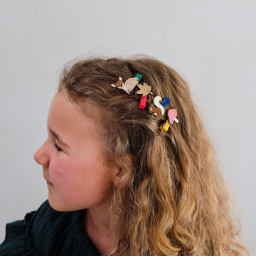 Fawn and Friends Mini Hair Clips