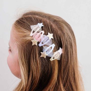 Tutu Star Mini Hair Clips