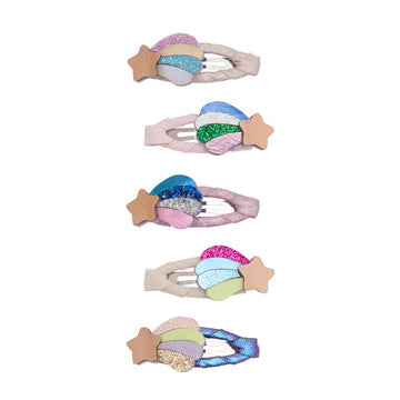 Chubby Shooting Star Mini Hair Clips