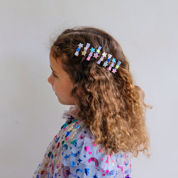 Teeny Weeny Heart Salon Hair Clips