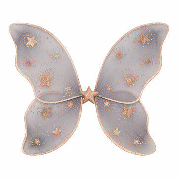 Starry Night Wings in Grey