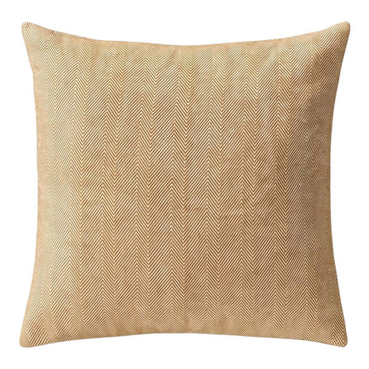 100% Wool Mustard Cushion