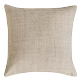 100% Wool Beige Cushion