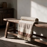Shades of Brown Throw