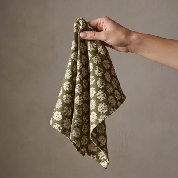 Green Ditsy Multi Tablecloth