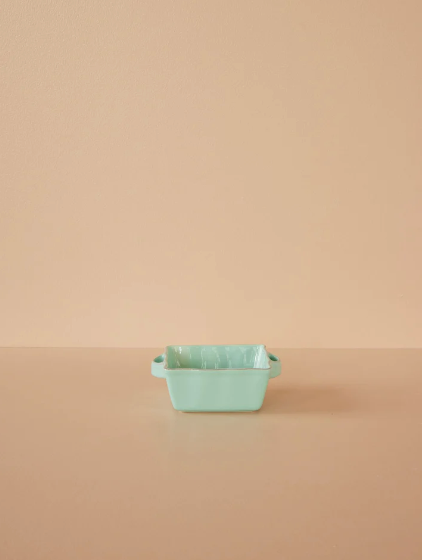 Mint Square Oven Dish