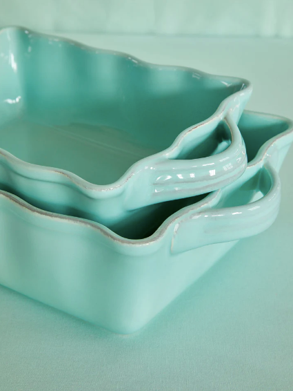 Mint Square Oven Dish