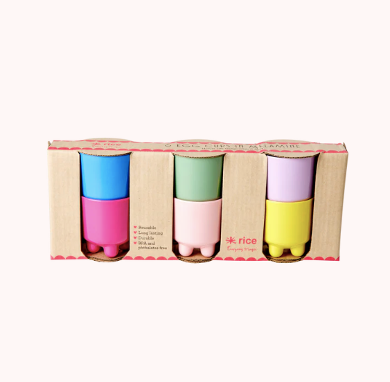 Melamine Egg Cups - Multicolor