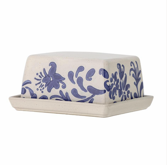 Petunia Butter Dish
