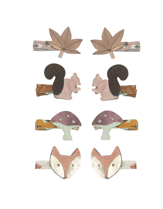 Woodland Mini Clips