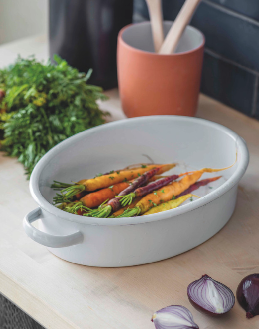 Enamel Roasting Dish Oval