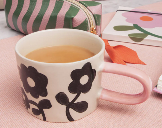 Mono Floral Mug