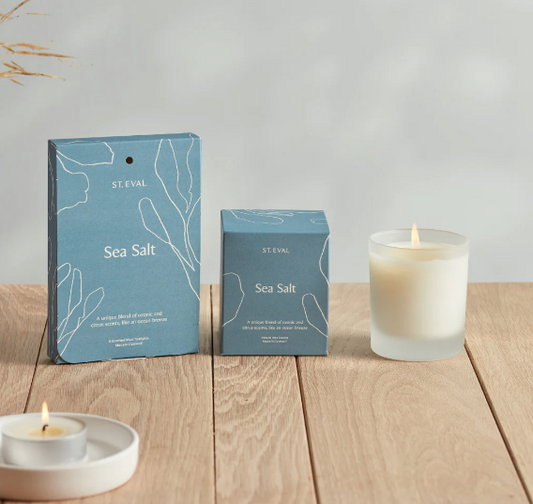 Sea Salt Lamorna Maxi Tealights