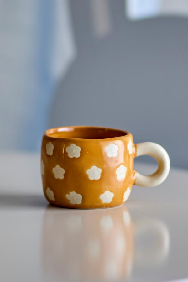 Nini Cup, Brown, Stoneware