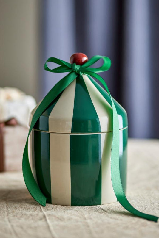 Cimmi Jar w/Lid, Green