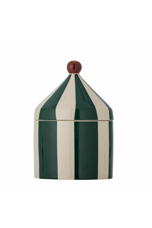 Cimmi Jar w/Lid, Green