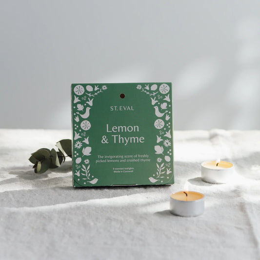 Lemon & Thyme Scented Tealights