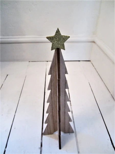 Glitter Star Tree