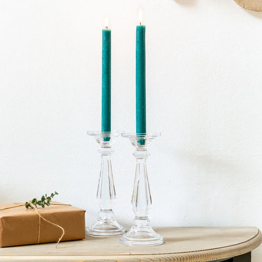 Tilbury Glass Candlestick