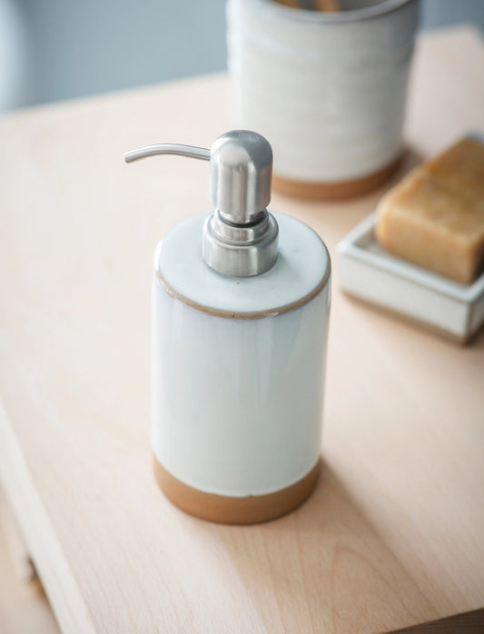 Vathy Ceramic Soap Dispenser
