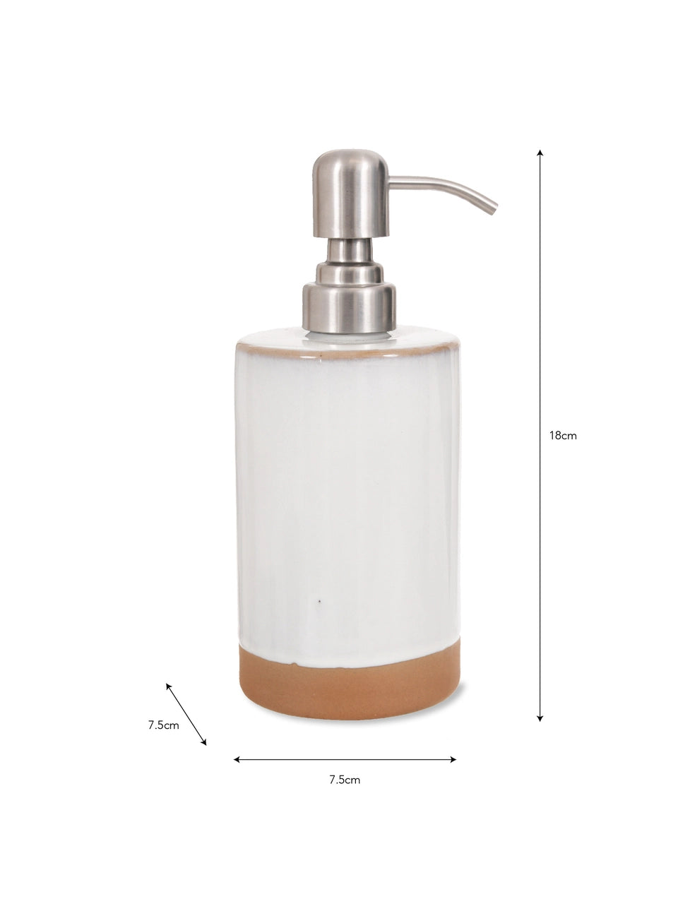 Vathy Ceramic Soap Dispenser
