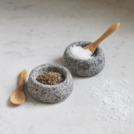Granite Salt & Pepper Pots