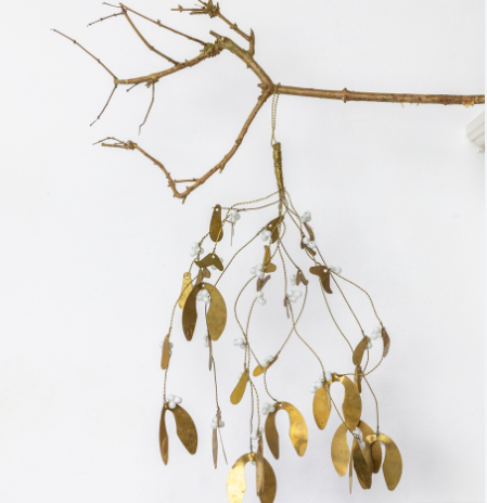 Gold And White Berry Mistletoe