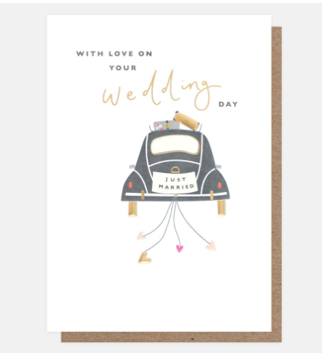 With Love On Your Wedding Day Card